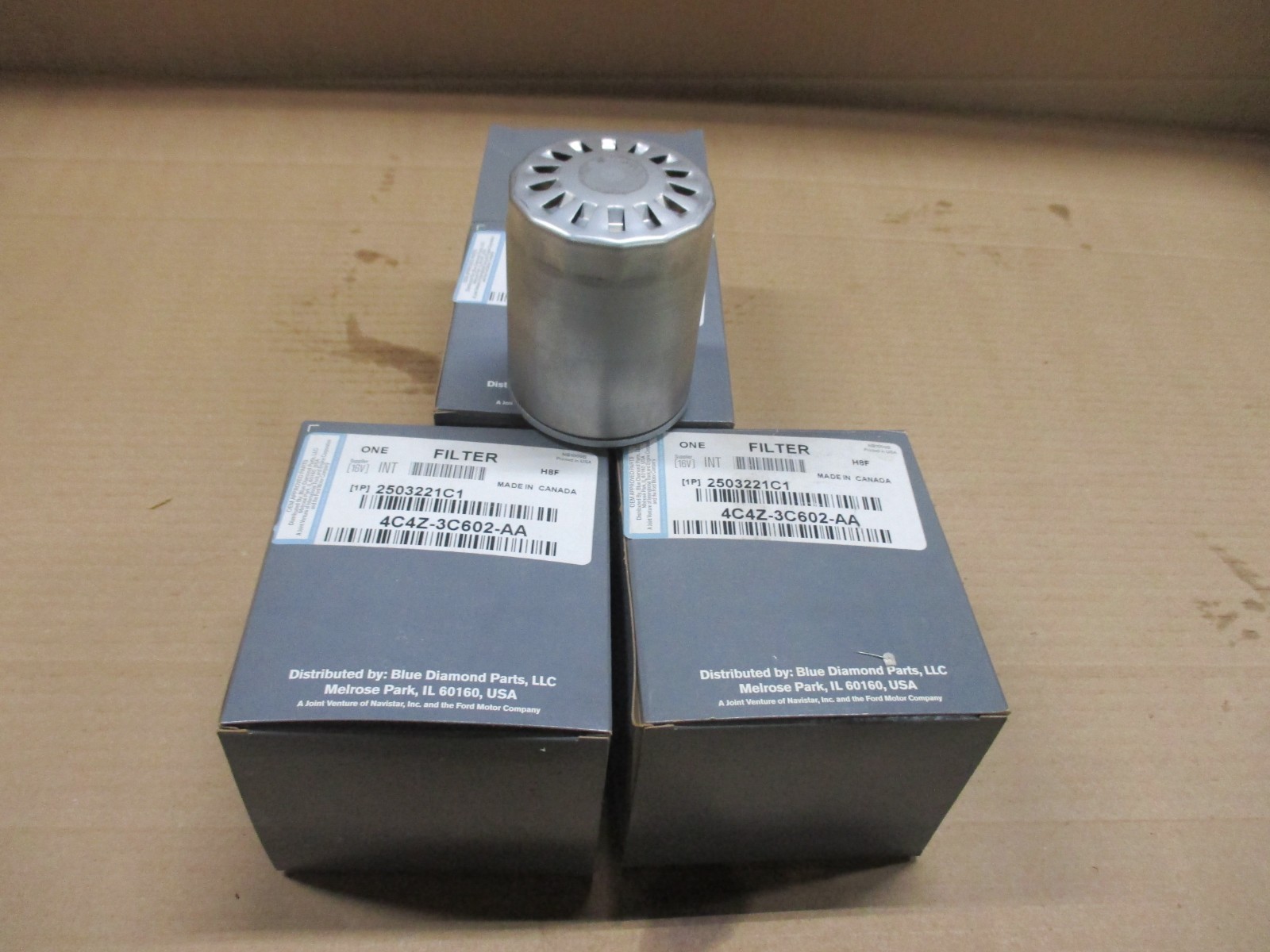 INTERNATIONAL2503221C1 HYDRAULIC POWER STEERING FILTER LOT OF 3 NEW