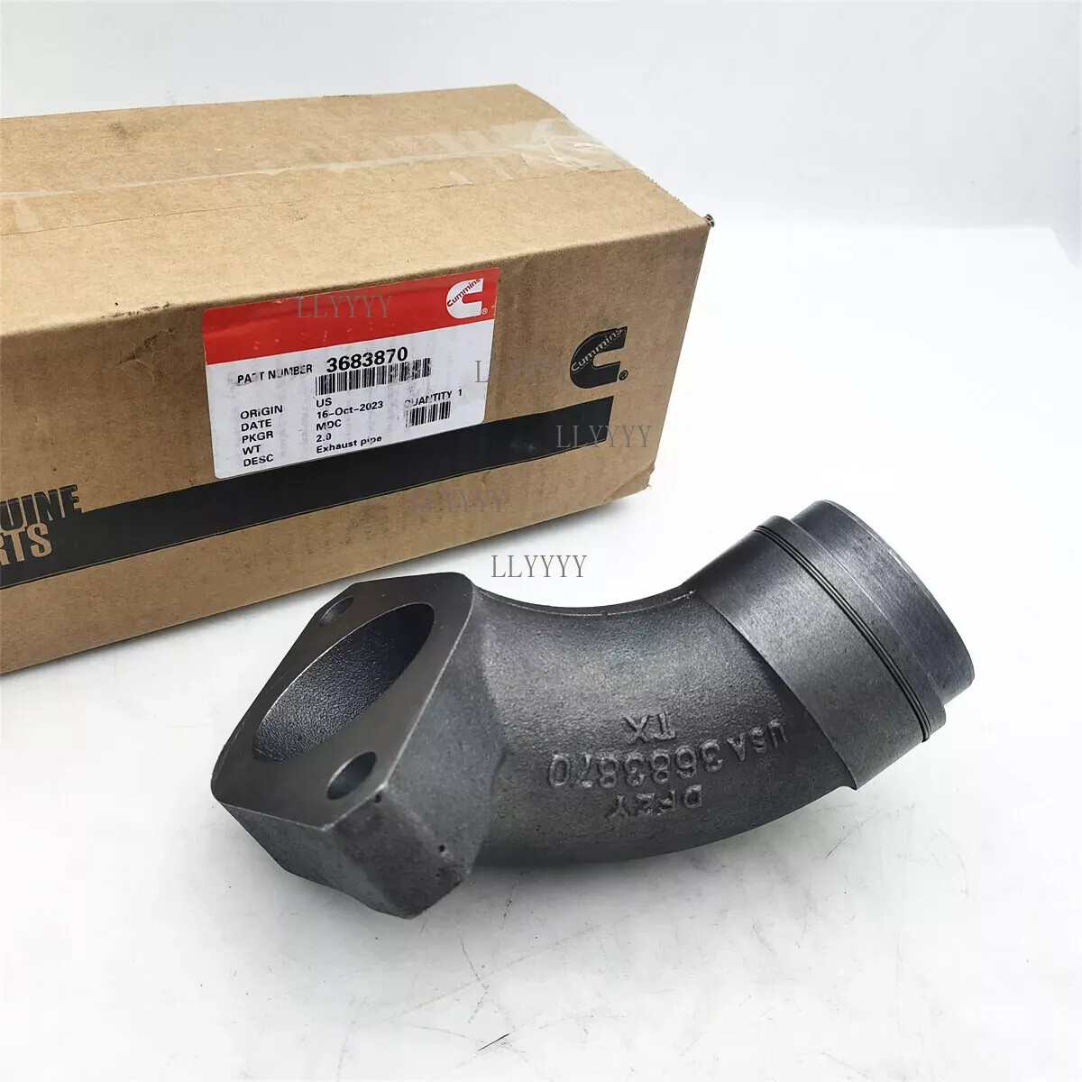 3683870 Fits For Cummins Exhaust Manifold ISX NEW US stock Free shipping