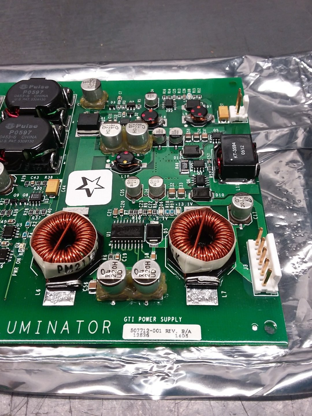 Genuine Luminator Headsign GTI Power Supply Circuit Board 507712-001. Transit