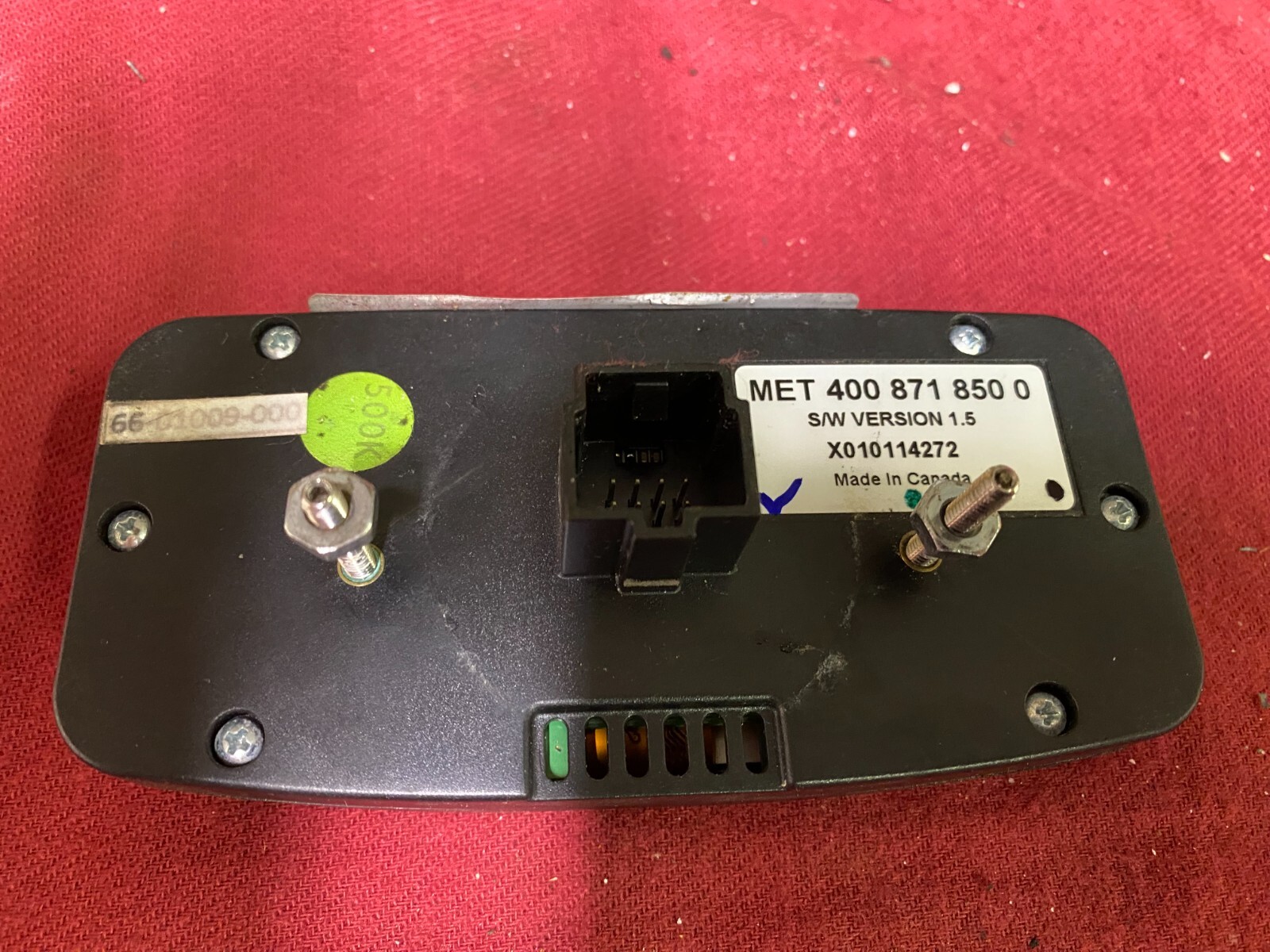 Wabco 400 871 801 0 OnGuard MET X010114272 COLLISION WARNING Display Module