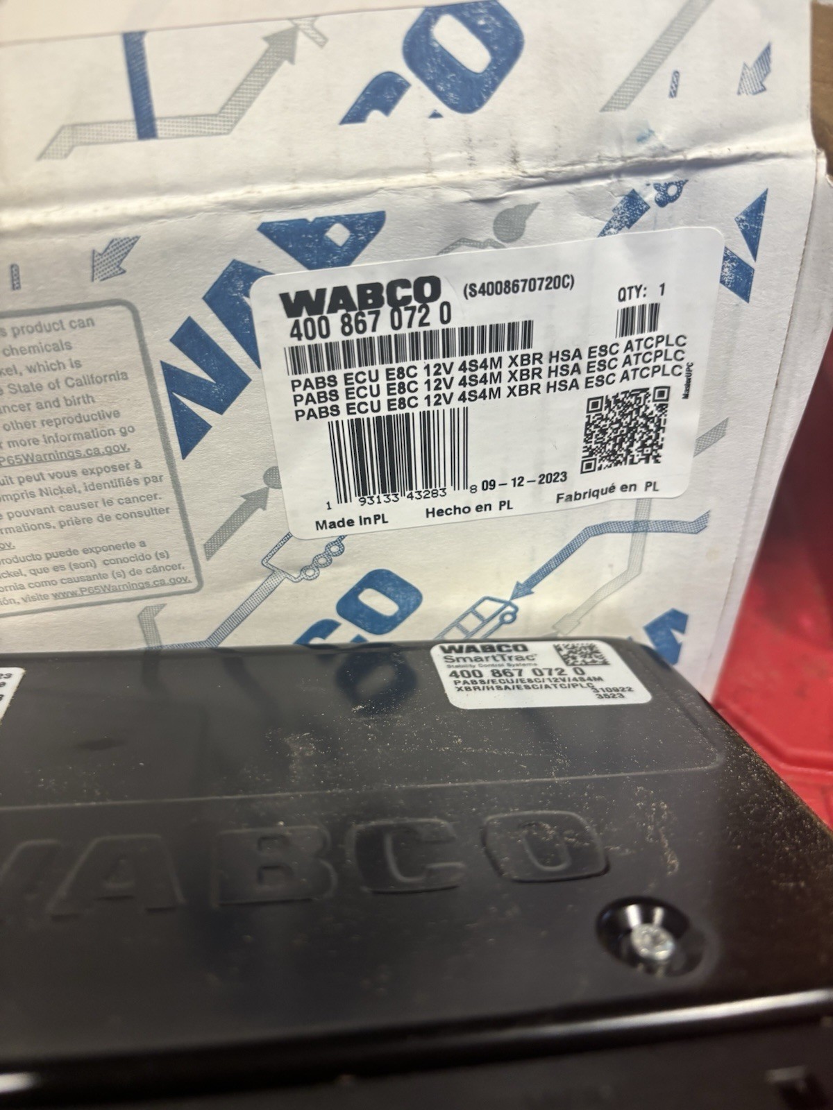 Wabco ABS Electronic Control Unit New In Box