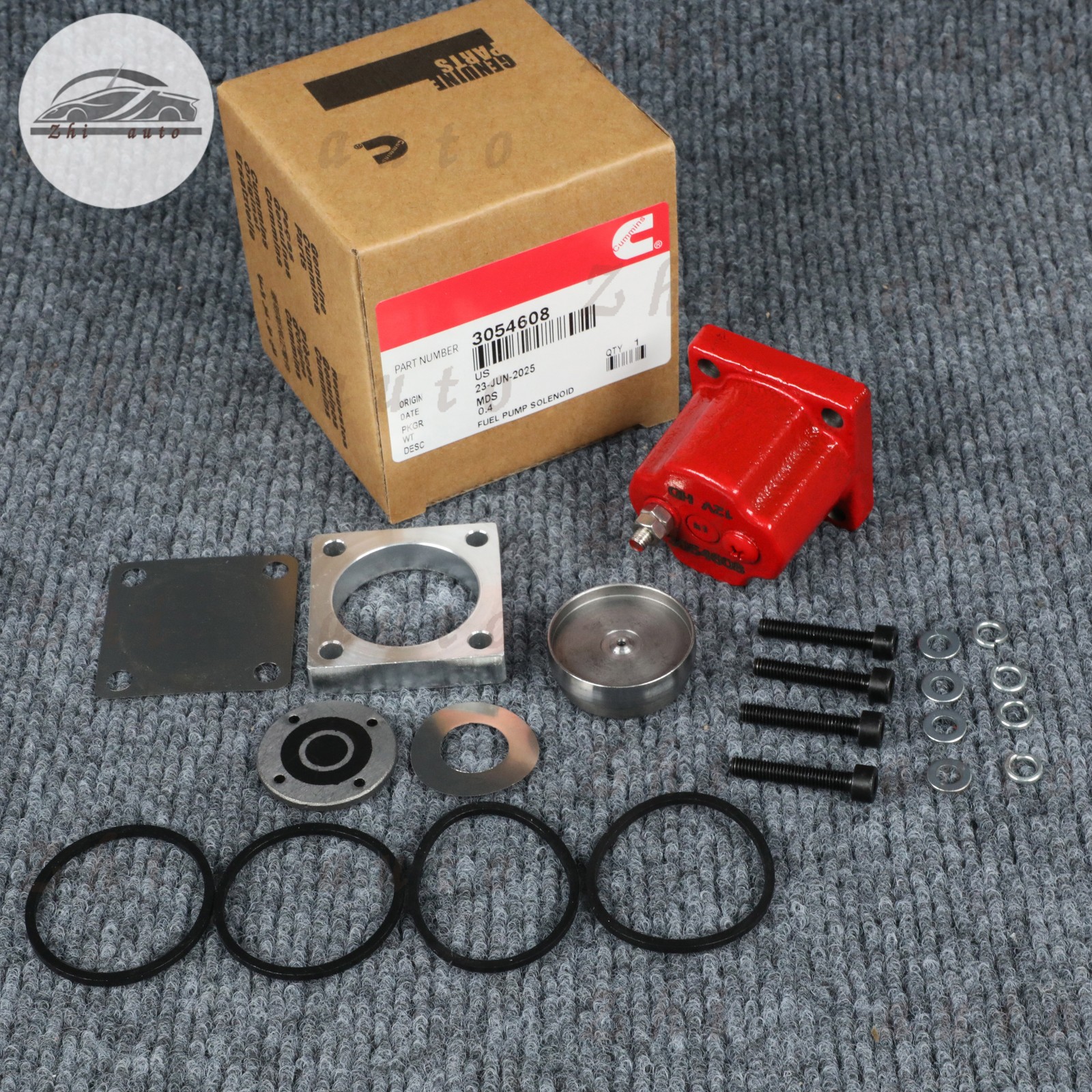 NEW GENUINE OEM 4024808 Fuel Solenoid Coil Fit Cummins PTG Fuel Systems 3054608