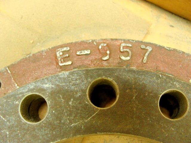 EUCLID E-957 CAST IRON BRAKE SPIDER 16.50″ WITH BOLTS