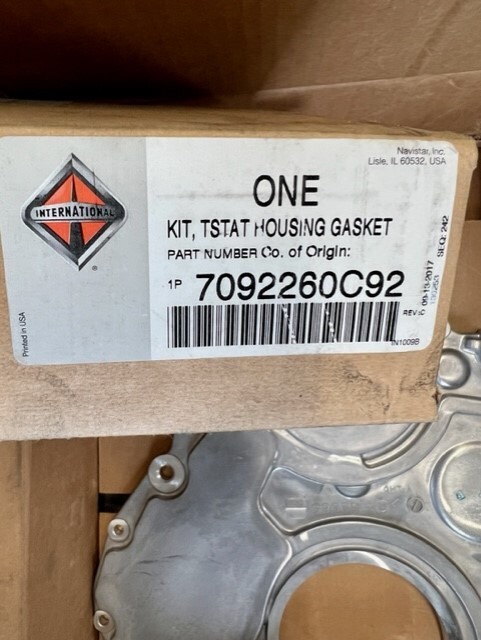 New Interational Kit, Front Cover Belt driven 3007646C97