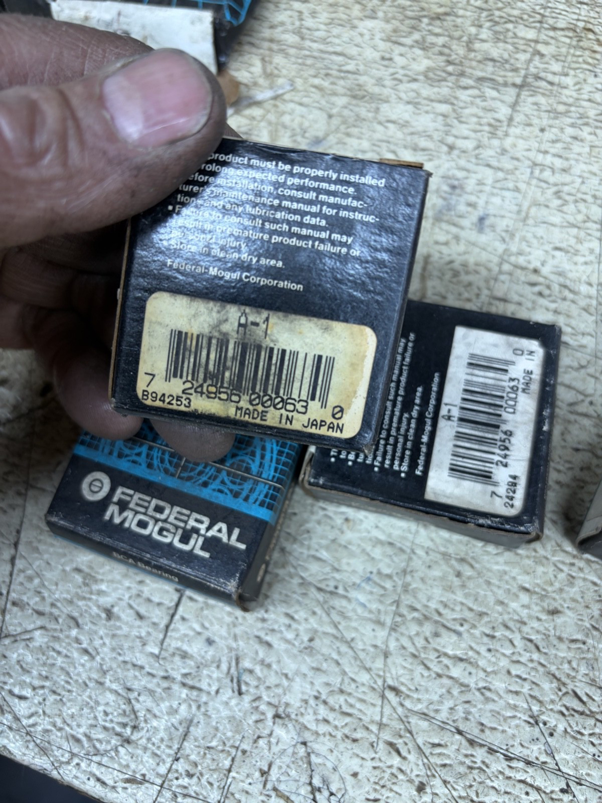 BCA A1 BEARING. LOT OF 4 THESE ARE NOT THE CURRENT MADE IN CHINA BEARINGS