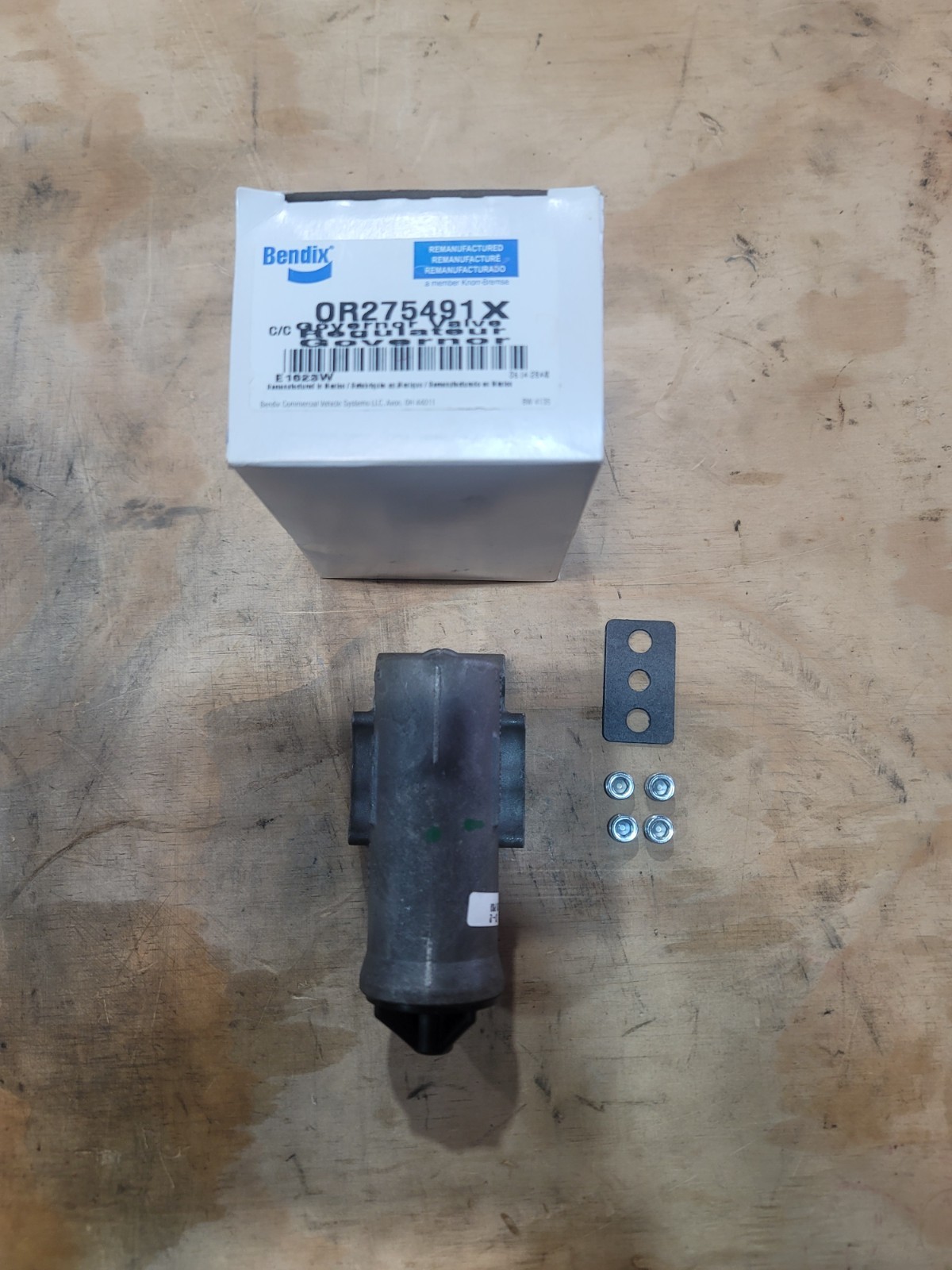 BENDIX D-2 CORELESS GOVERNOR VALVE – PN: OR275491X (REMANUFACTURED)