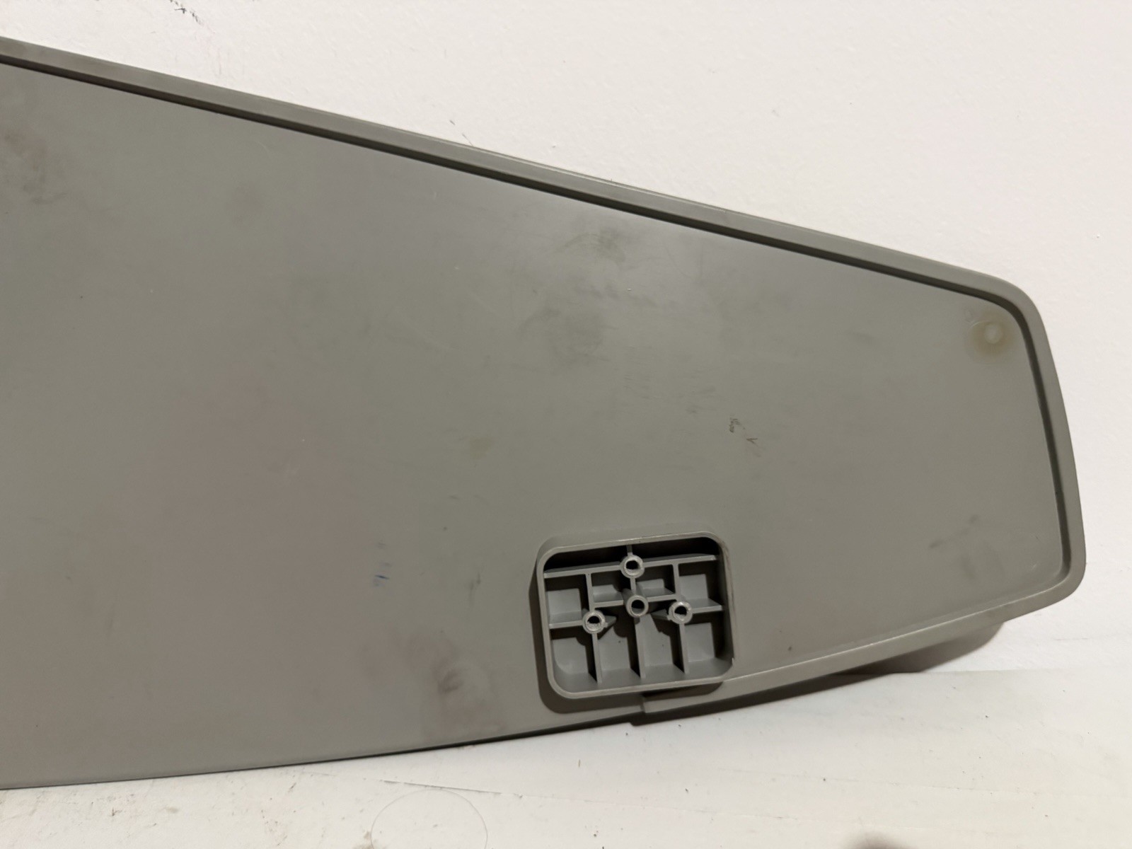 KENWORTH T680 FRONT LEFT UPPER STORAGE CABINET DOOR COVER GRAY OEM S60-1331-000