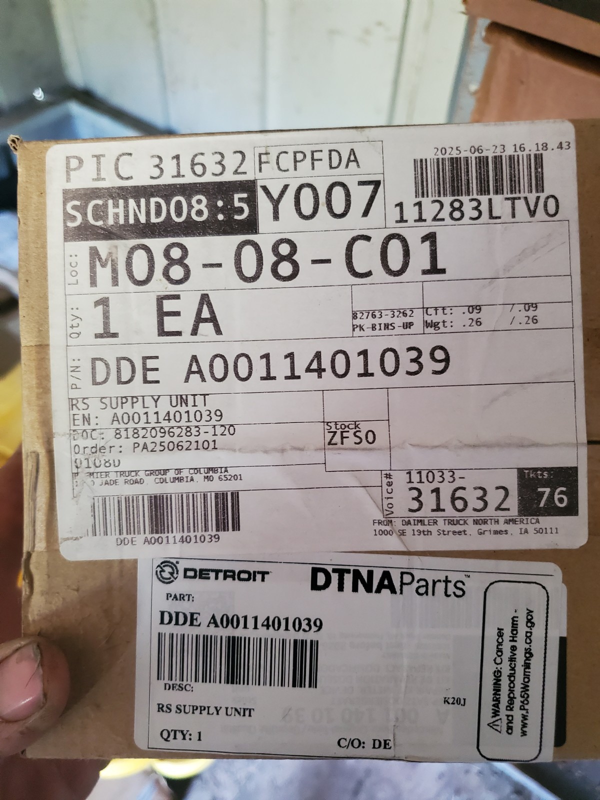 ***Detroit Diesel***A0011401039*** Def Metering Device Repair Kit