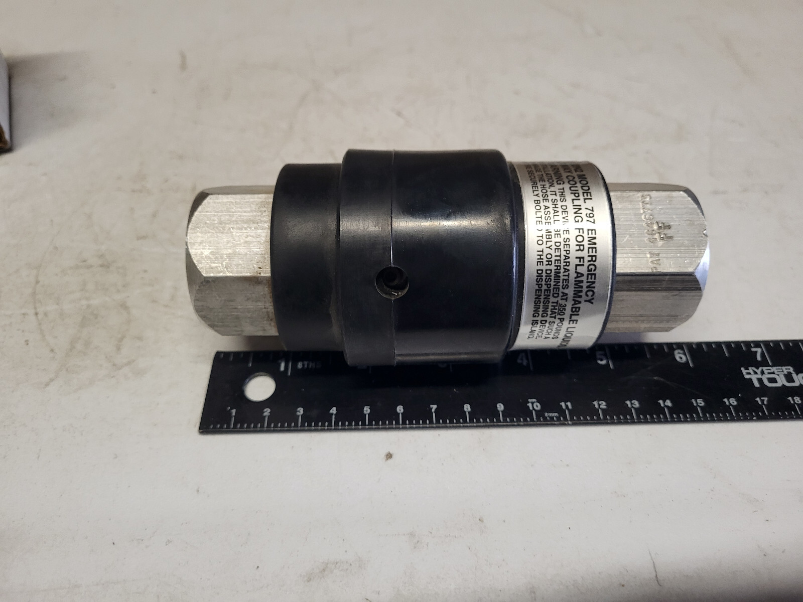 1″ Fuel Pump Emergency Breakaway Coupling EBW 797-225-01 Model 797 PAT 4646773
