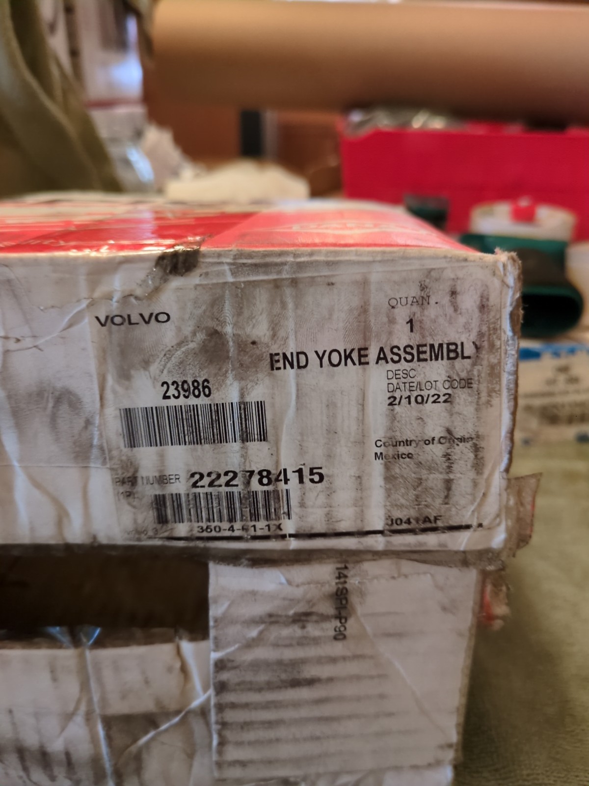 Dana Spicer Volvo #22278415 A1CV End Yoke 350-4-61-1X