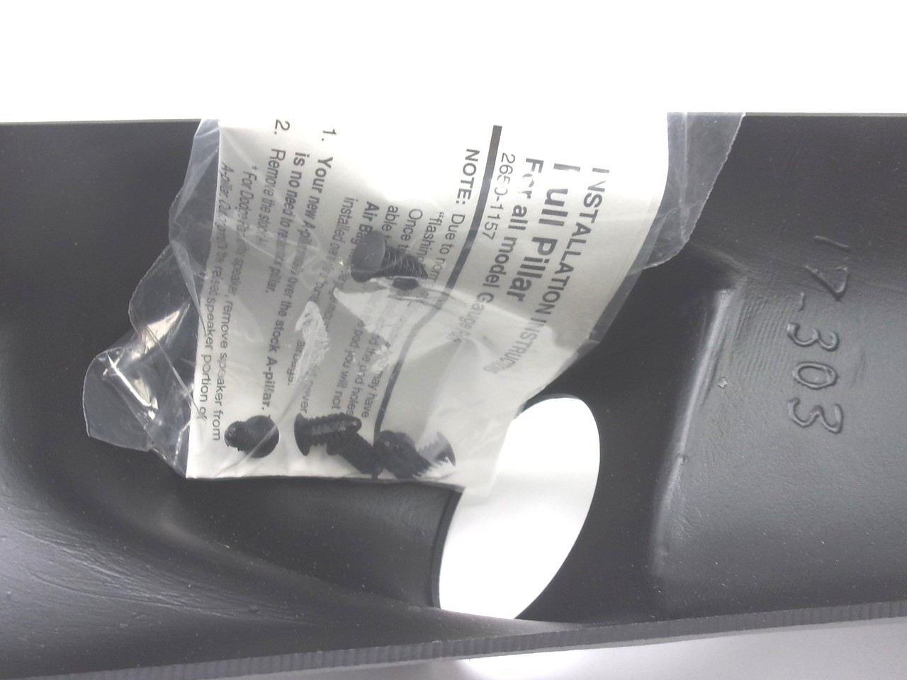 17303 NEW AUTO METER TRIPLE PILLAR FULL GAUGE MOUNT 1992-1997 FORD F-SERIES