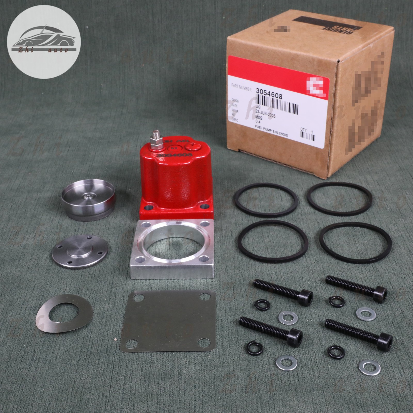 GENUINE OEM 4024808 Fuel Solenoid Coil For Cummins PTG Fuel Systems 3054608