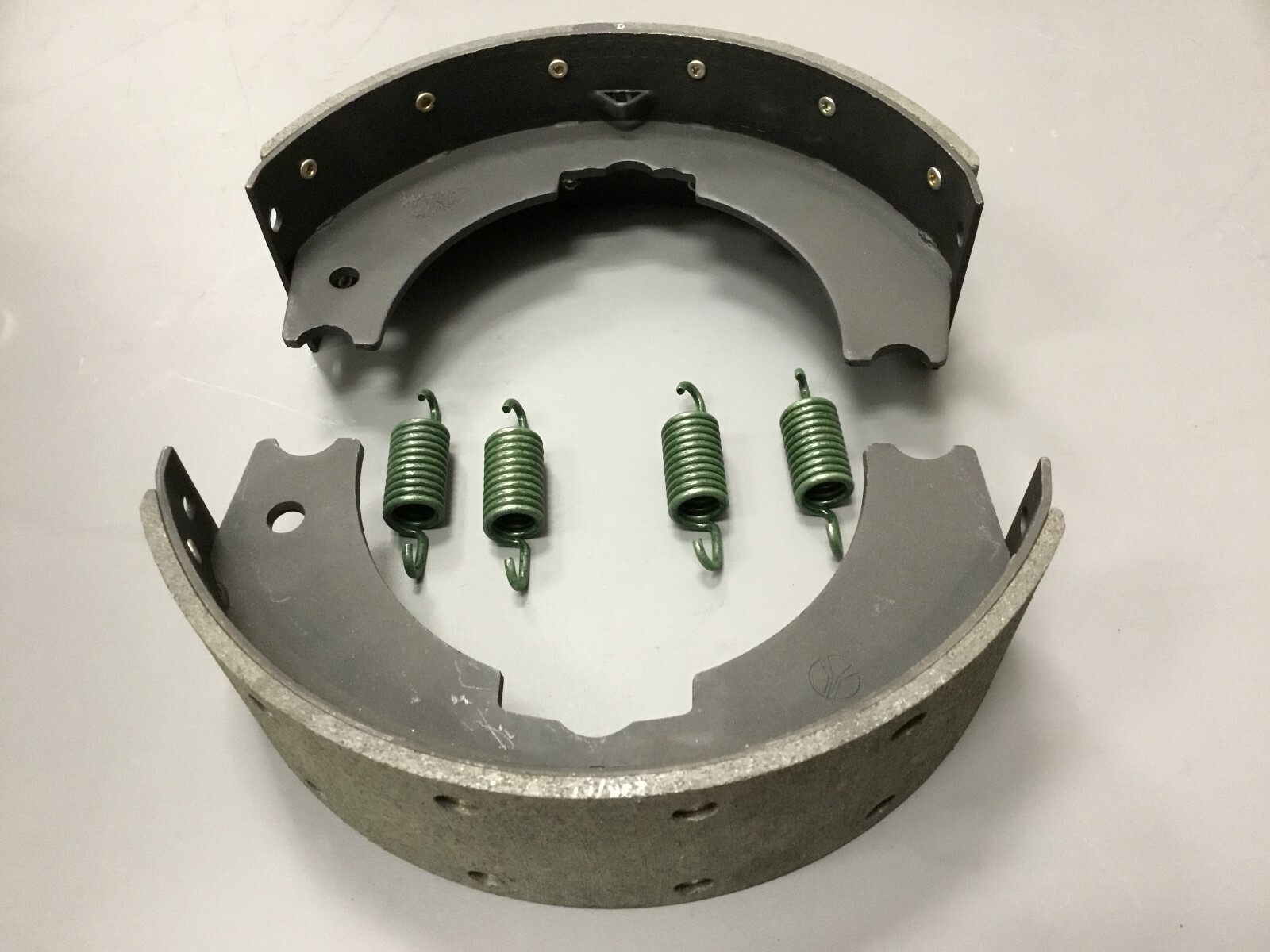 388912c91 Parking Brake Shoe set & spring kit 10” x 3” free same day shipping!