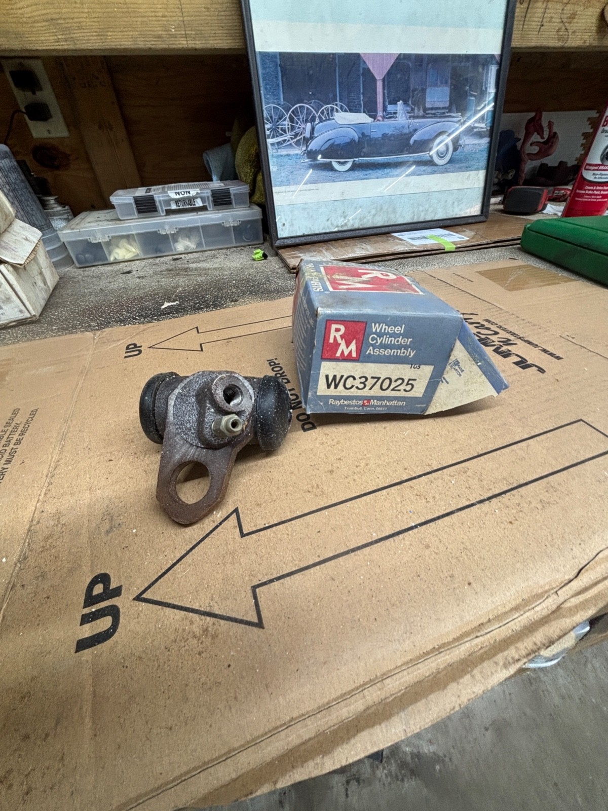 RAYBESTOS WC37025 WHEEL CYLINDER 9W MADE IN THE U.S.A