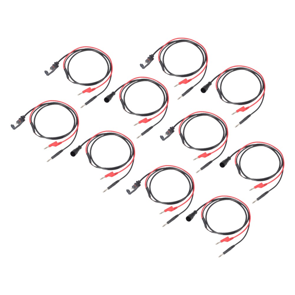 For Heavy Duty Semi Trucks Trailers ABS Diagnostic Multimeter Cable Adapter 5Set