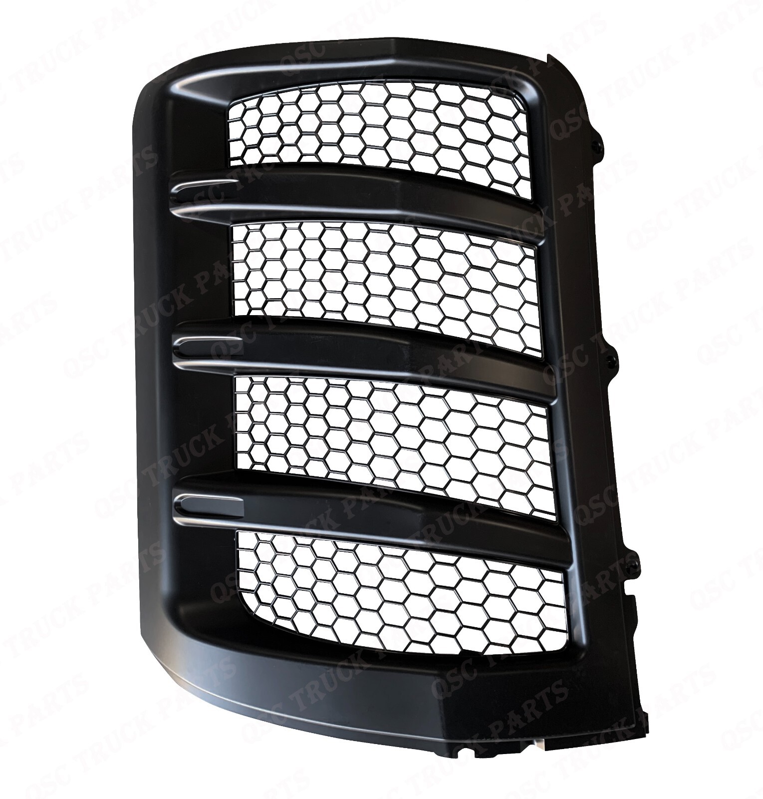 QSC Reefer Right Curbside Upper Black Grille for Thermo King Precedent
