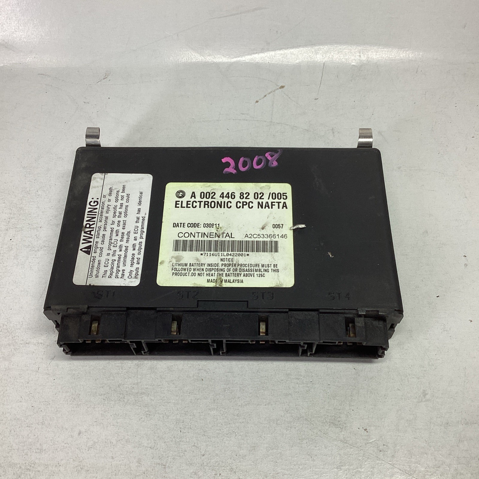 Freightliner Cascadia Continental CPC Cab Control Module A0024468202/005
