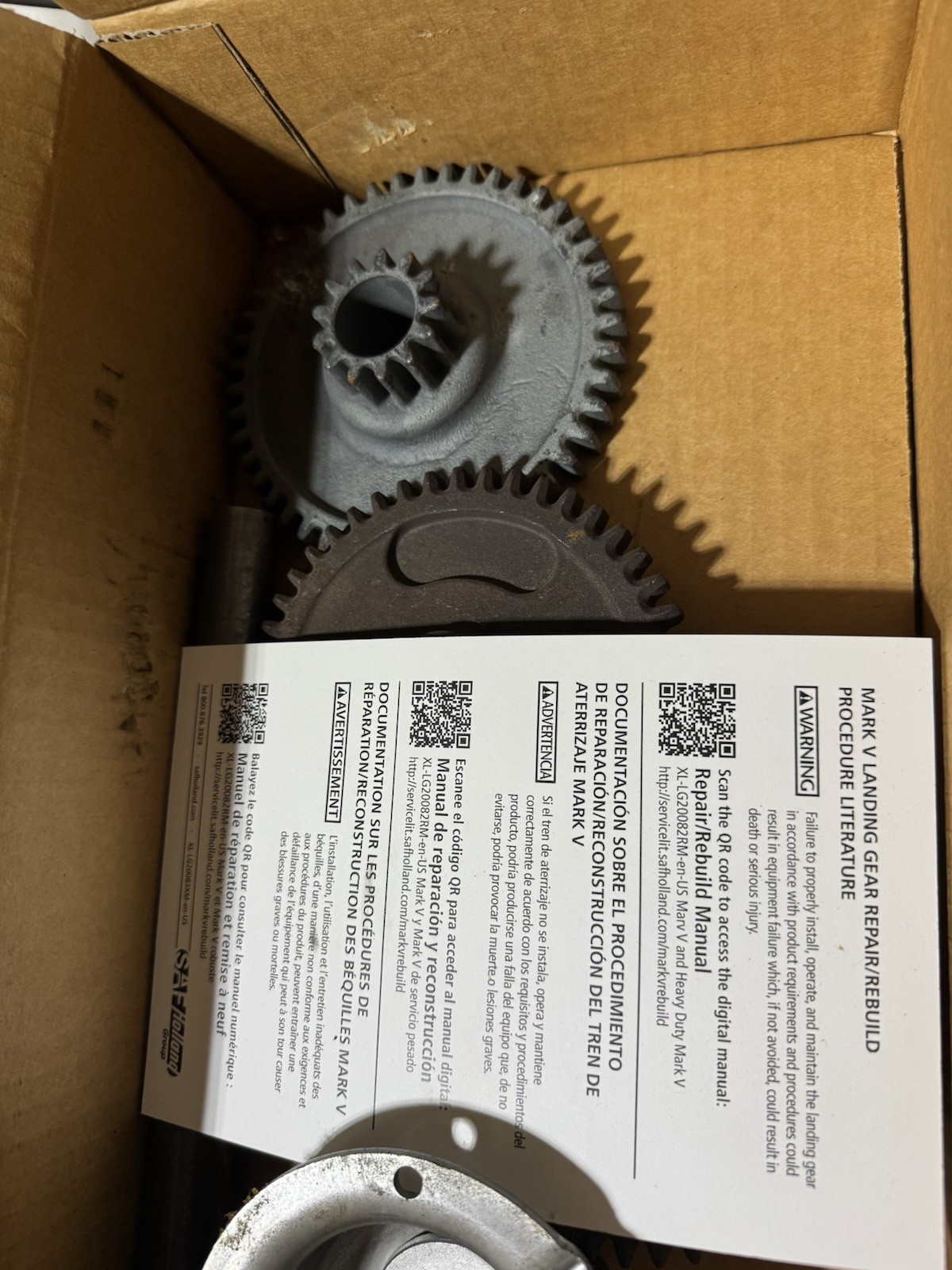 Saf Holland RK-11287 Trailer Jack Gearbox Repair Kit 2 Speed Mark V Landing Gear