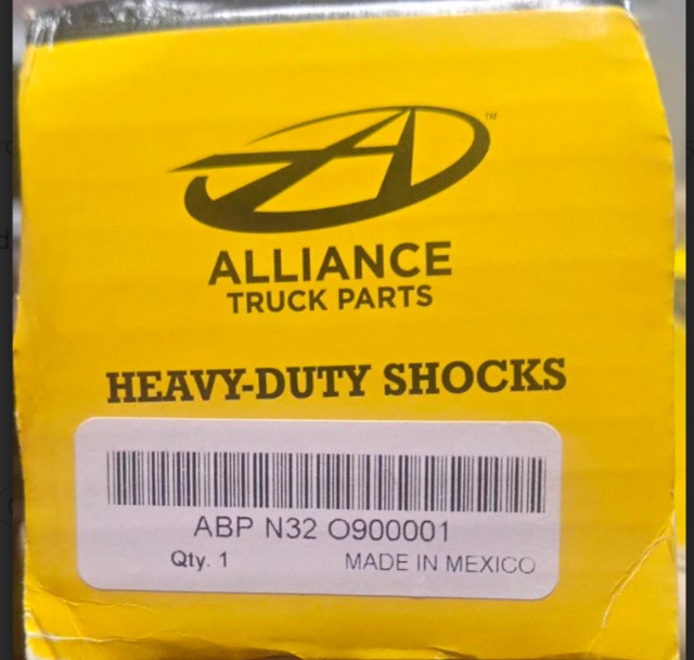NEW! SHOCK OIL: REAR AXLE- FTL , FA – Alliance Truck Parts (ABP N32 O900001)