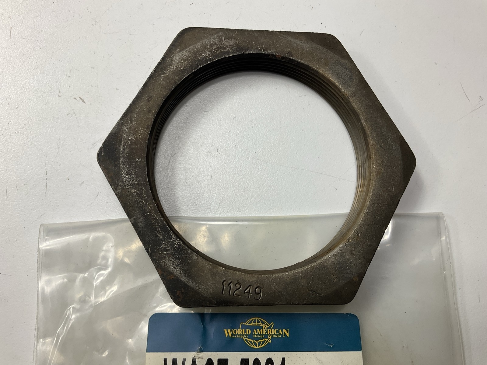 World American WA07-5381 Axle Spindle Nut, 3-1/4″-12 Thread, 4-1/8″ Hex