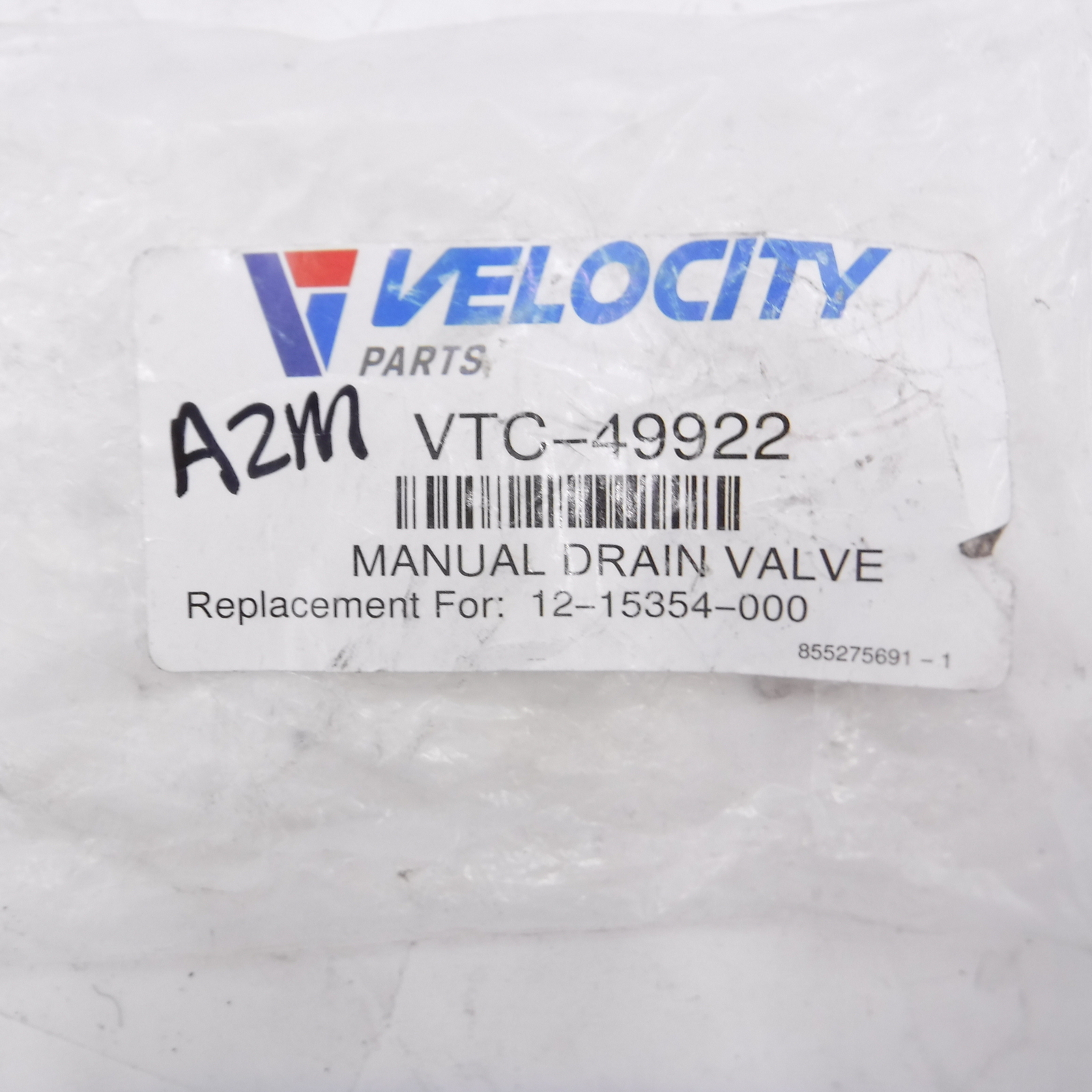 Velocity Manual Drain Valve VTC-49922