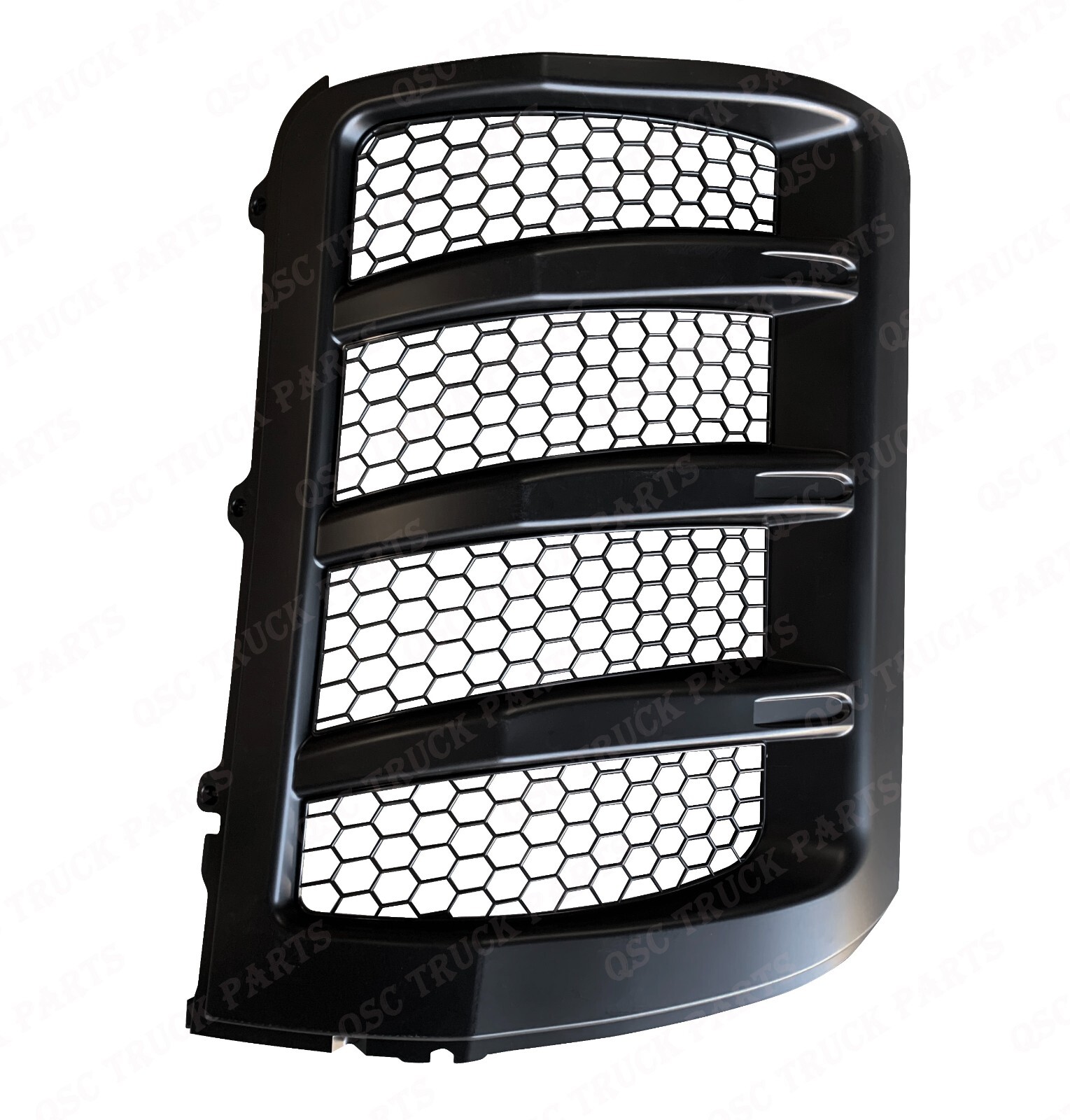 QSC Reefer Roadside Left Side Upper Black Grille for Thermo King Precedent