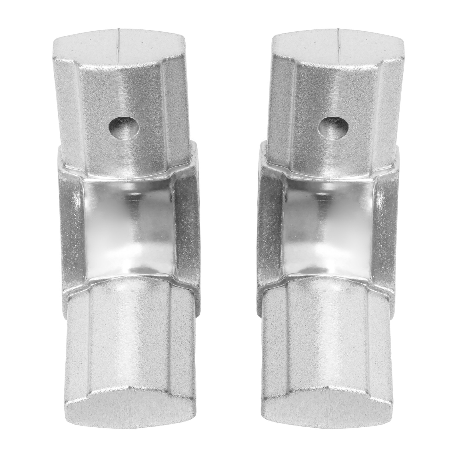 90 Degree Aluminium Dump Truck Tarp Arm Corner with Pre-Drilled Holes 2 Pack