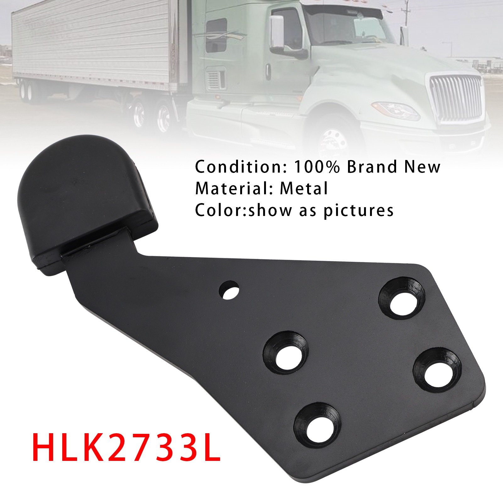 Hood Guide Poly Left Driver Side IHC HLK2733L Fit Select International Trucks
