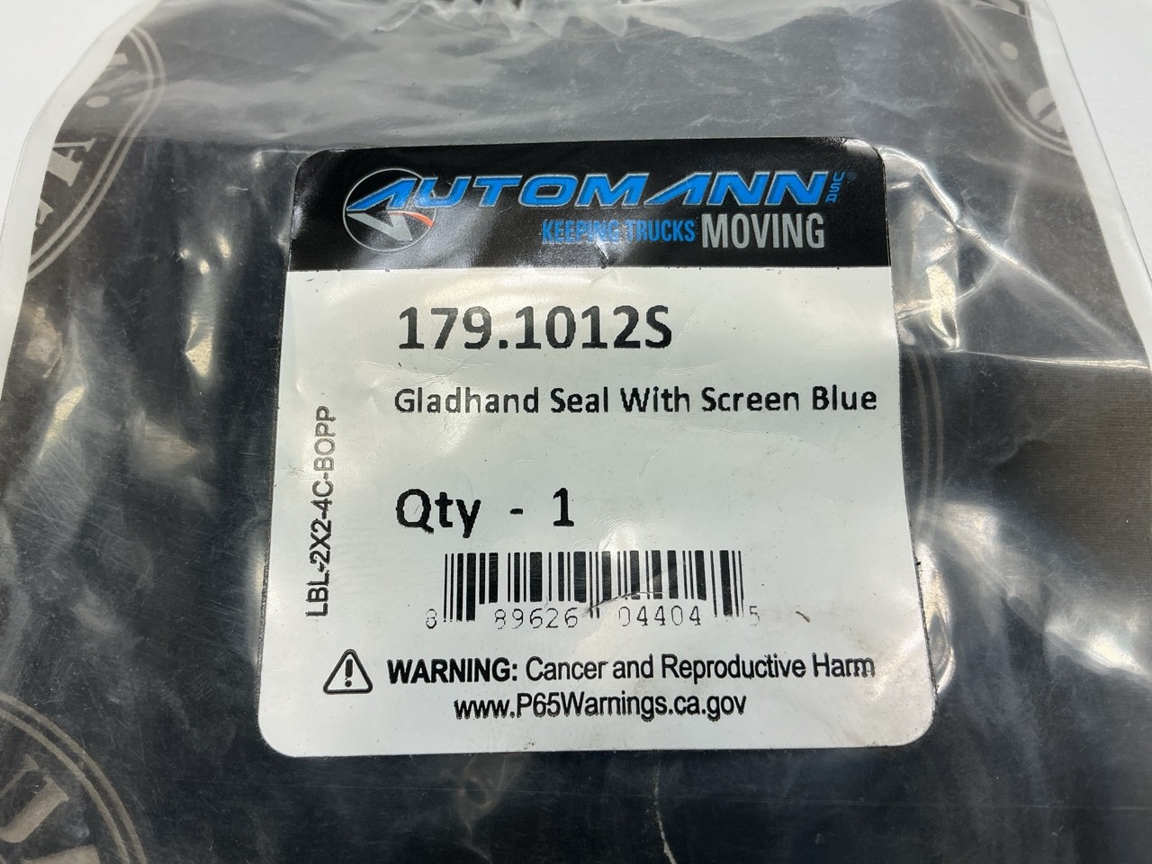 Automann 179.1012S Blue Gladhand Seal With Screen