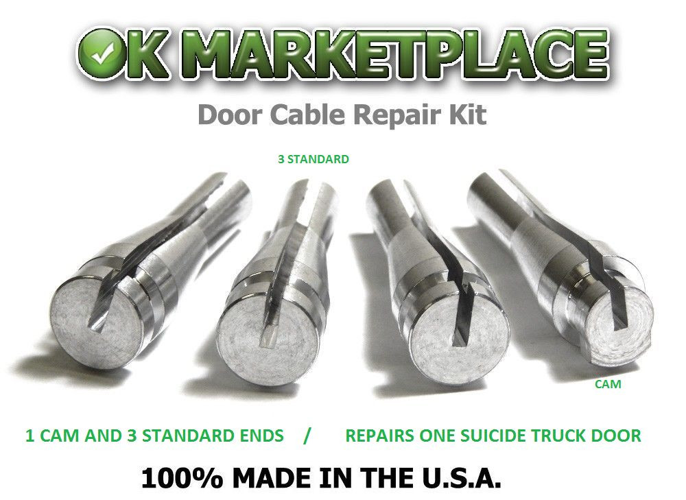 Mazda B Series Pickup Truck Cable Repair Kit (Rear Suicide Door) #1B3A