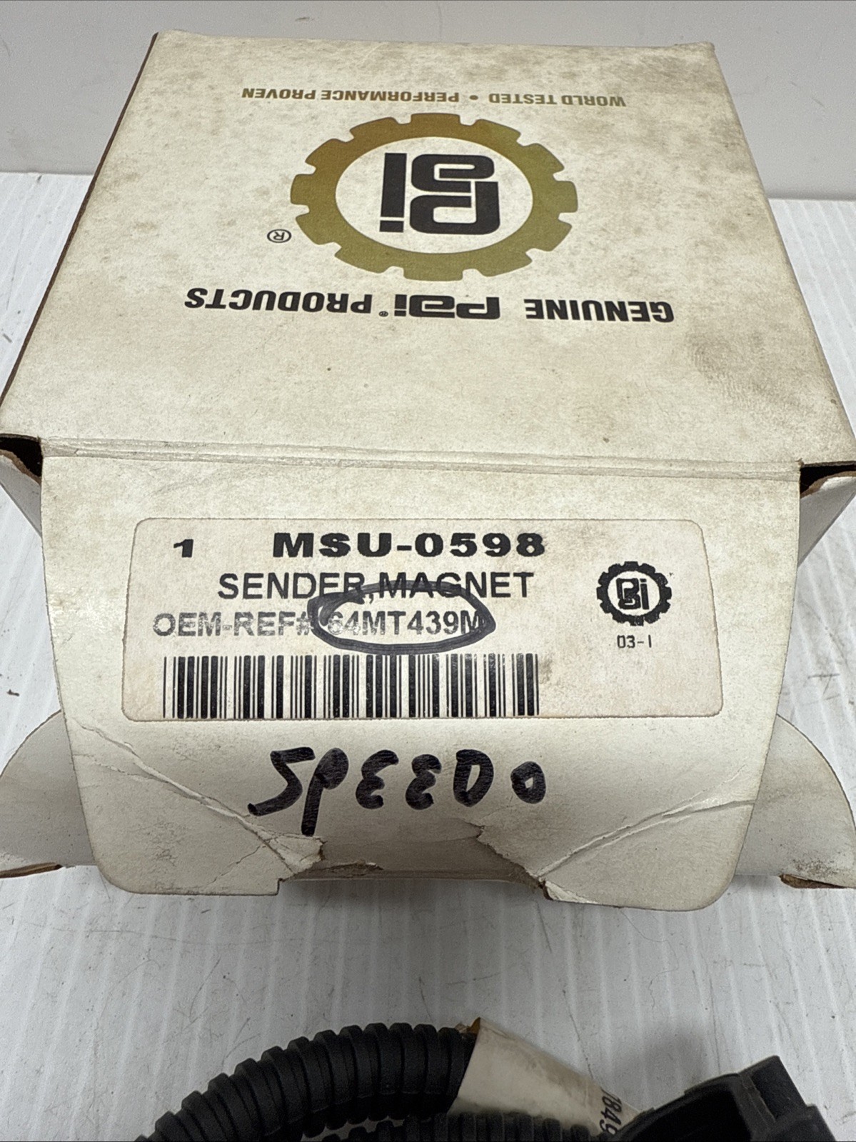 PAI Speed Sensor MSU-0598 For Mack Ref # 64MT439M New Old Stock
