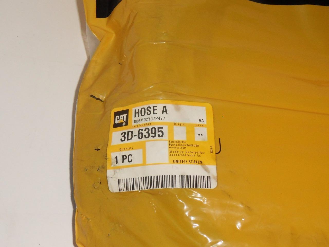 Caterpillar CAT 3D-6395 OEM Hose 132″ Long NOS