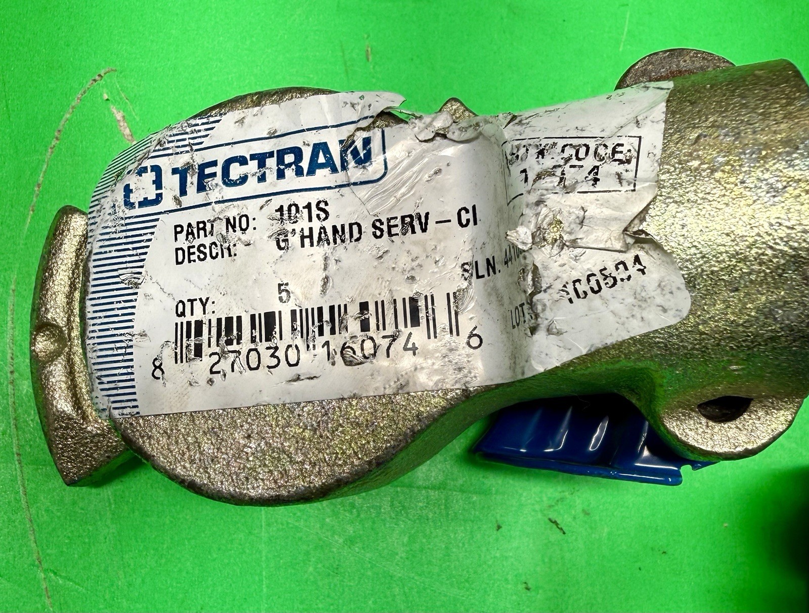 NOS TECTRAN 101S GLADHAND BLUE 🧿LOT OF 3🧿FREE SHIPPING🧿