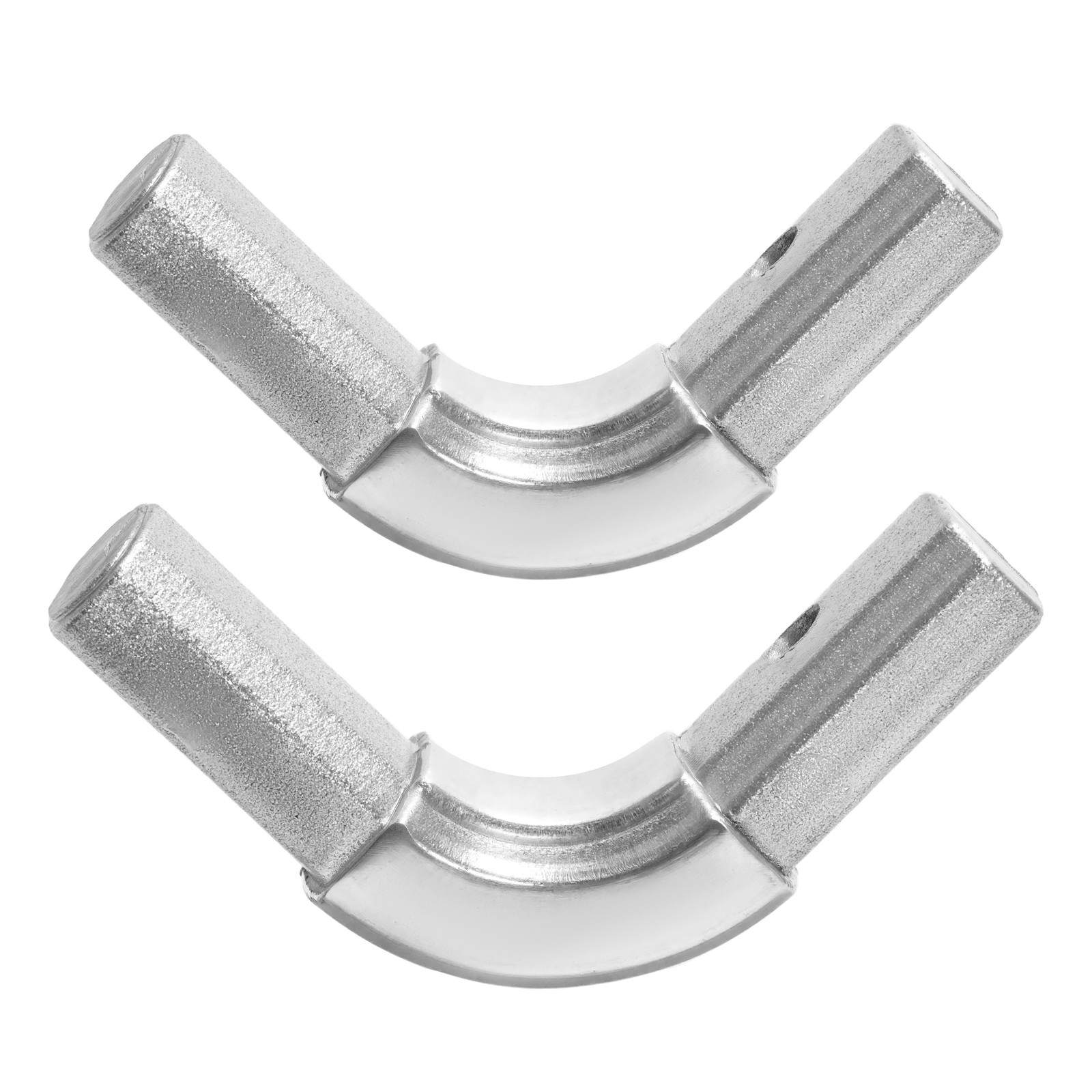 90 Degree Aluminium Dump Truck Tarp Arm Corner with Pre-Drilled Holes 2 Pack