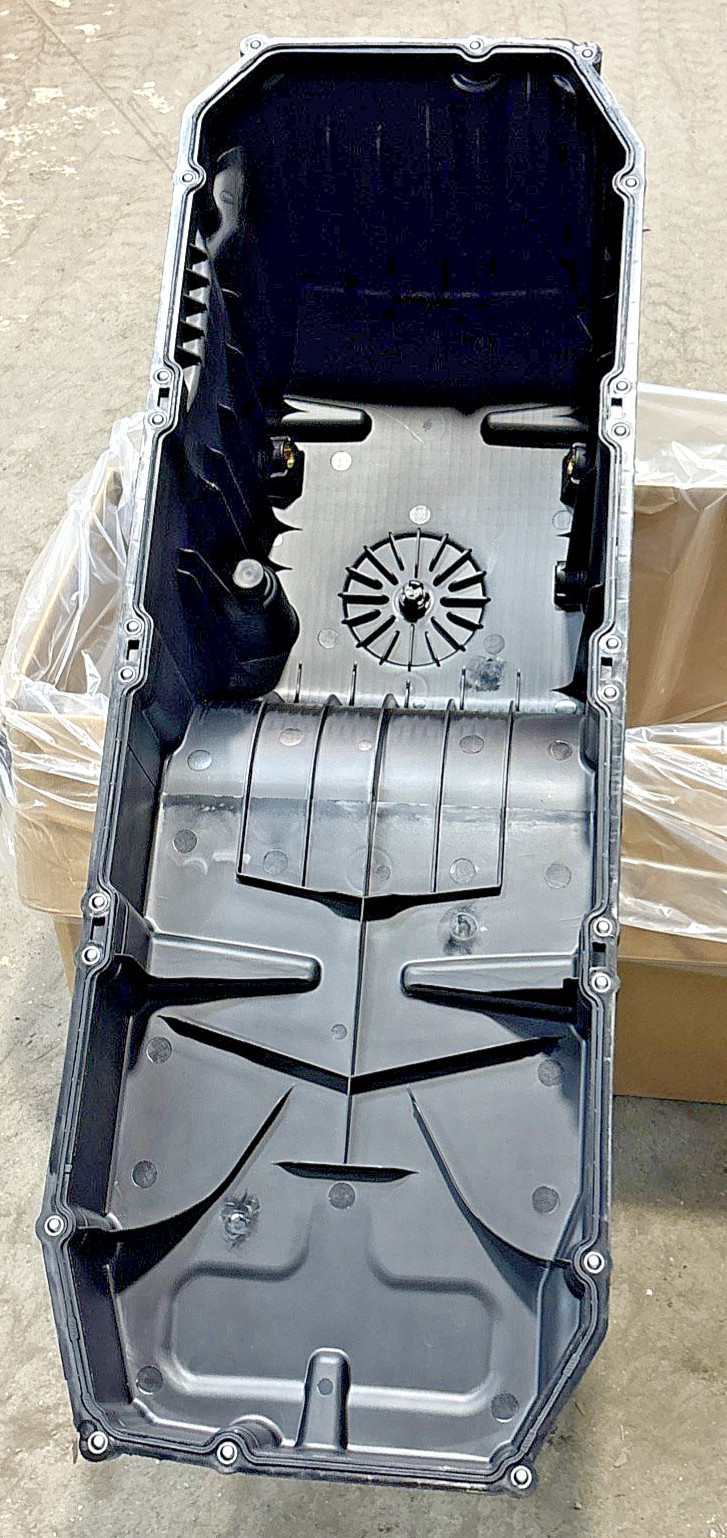 ~ NEW GENUINE PACCAR OEM COMPOSITE FRONT OIL PAN for a MX-13 ENGINE ~ 2154314PE