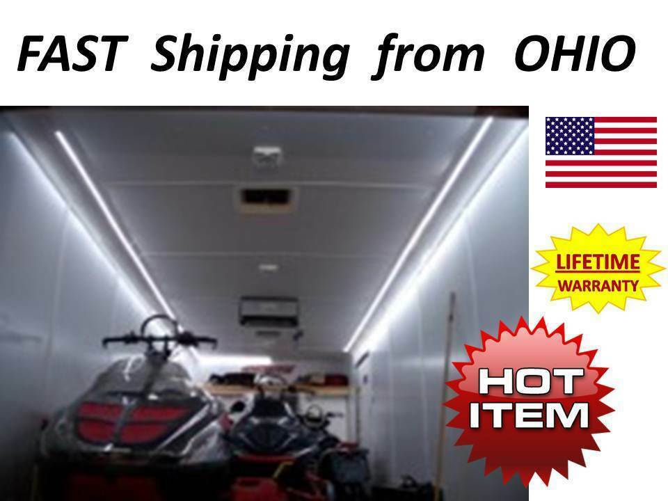 Commercial Box truck LED lighting kit – overhead box truck cargo work light KIT
