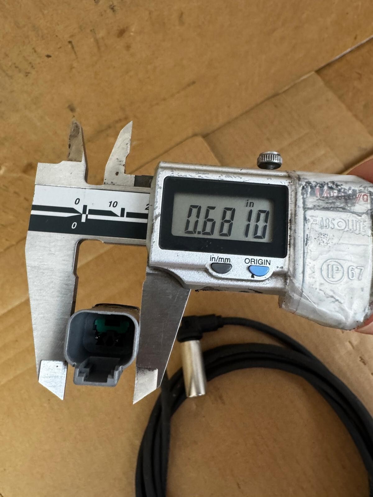 Bendix SENSOR, INDUCTION, SPEED, WS-24, 90DEG P/N 016540, GV0498992