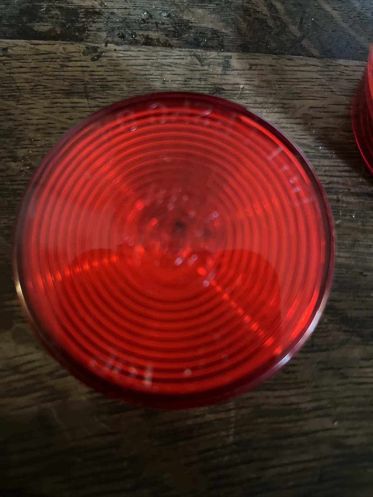 2 NOS Grote 45812-3 2 1/2″ Round Clearance / Marker Light 12 V