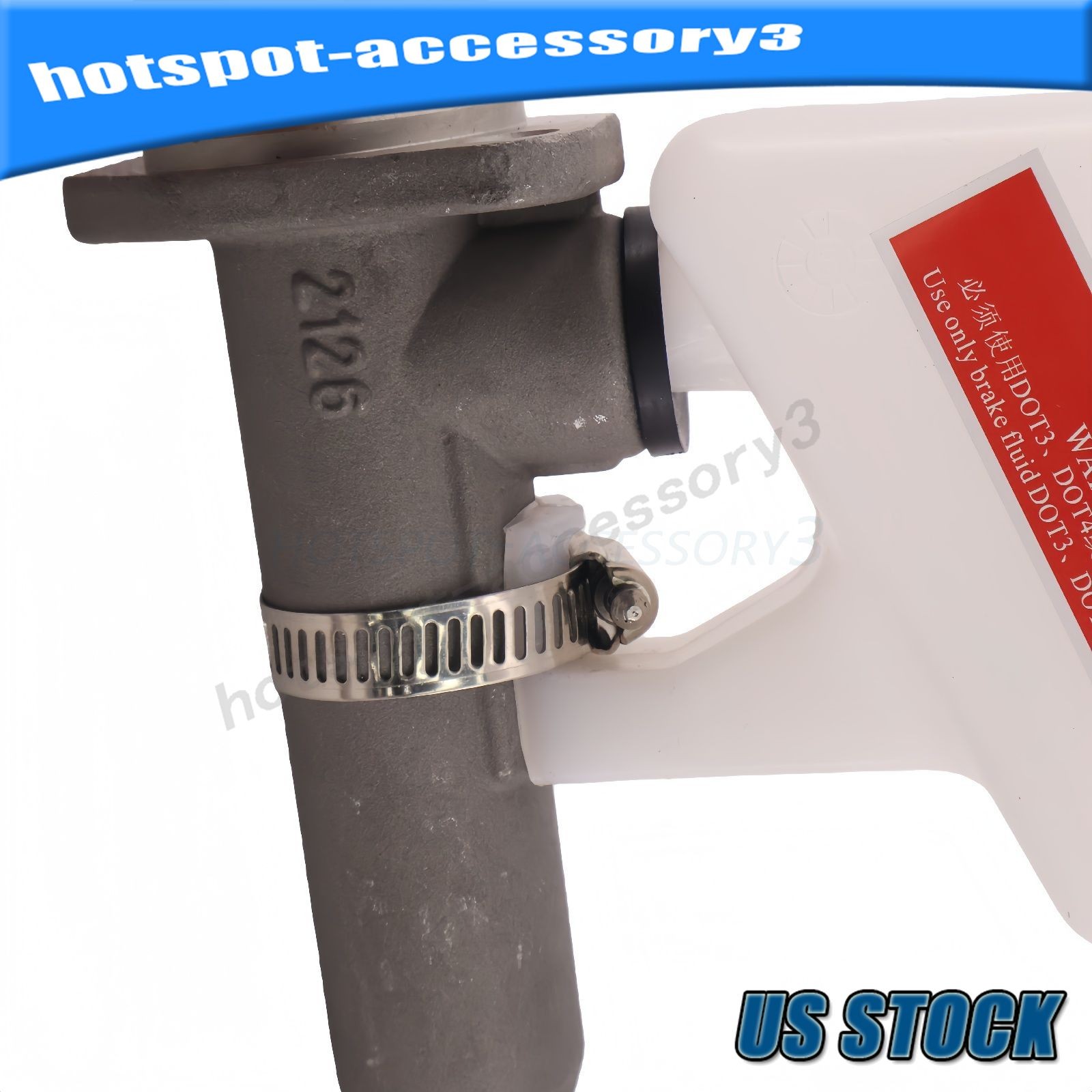 Clutch Master Cylinder Fits PACCAR E17-6011 1000284701AM Reservoir