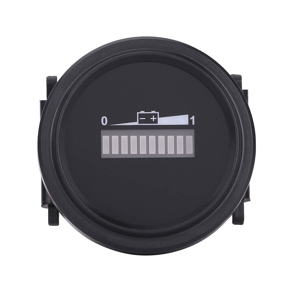 LED Digital Battery Meter Gauge For Cart 12-72V