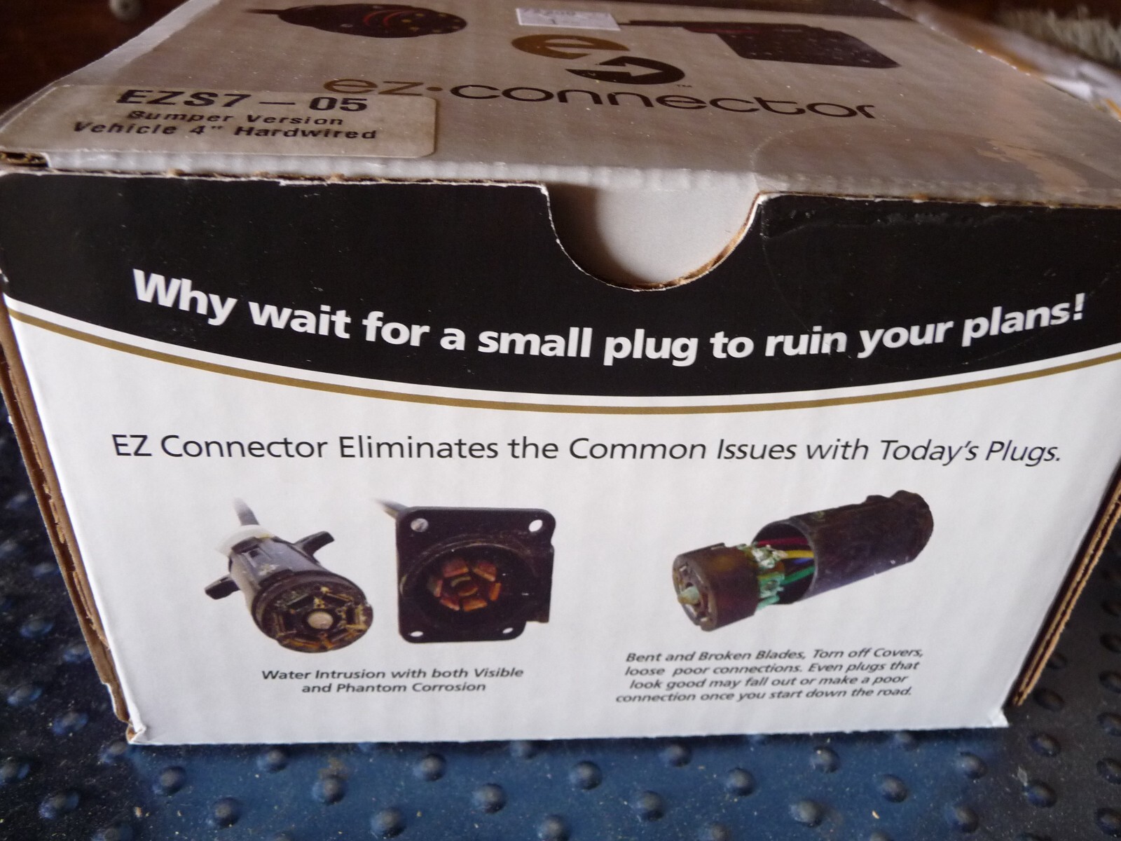 DelCity 72200 EZ Connector EZS7-05 4″ Hardwired Bumper Version