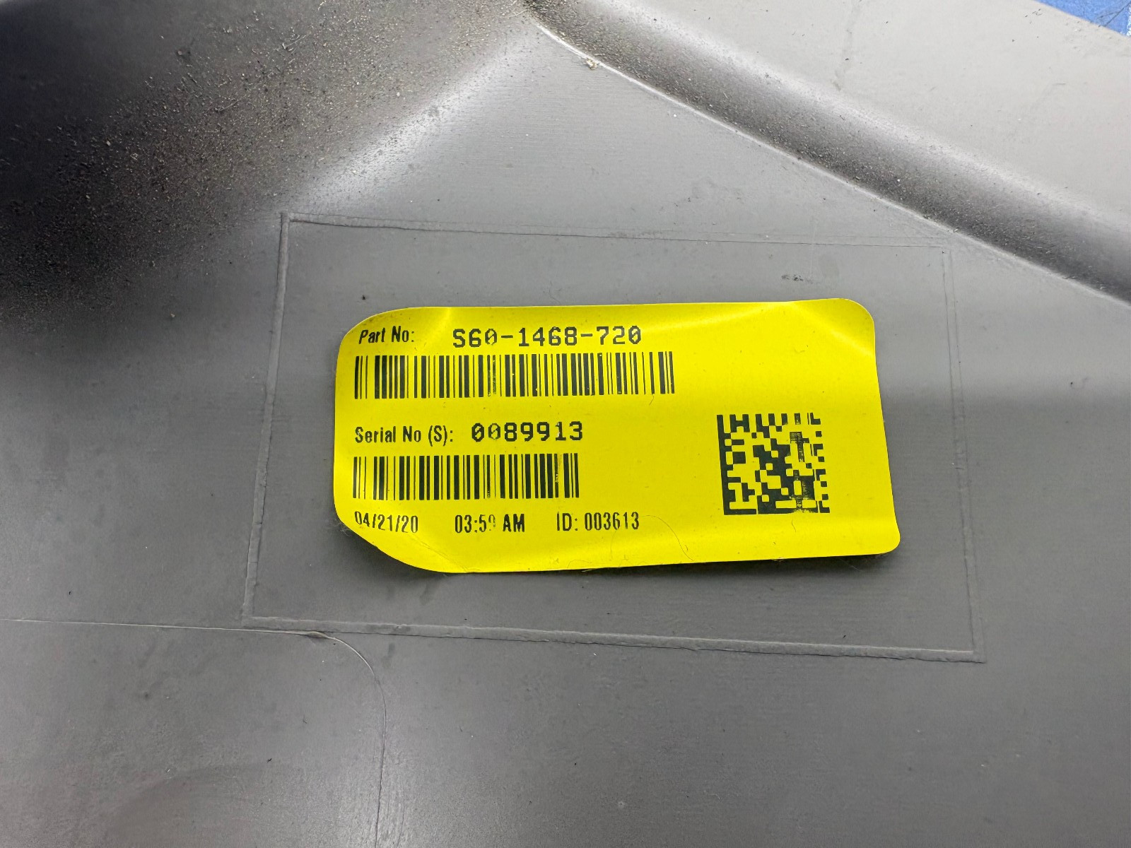 PETERBILT 579 INTERIOR TRIM PANEL LH PACCAR P/N #S60-1468-000 *SEE PICTURES*