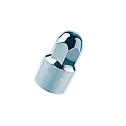 Haltec H-78 Wheel Lug Nut Cover Chrome, 2.125″ Height, For 16″ And 19″ Alcoa Whe