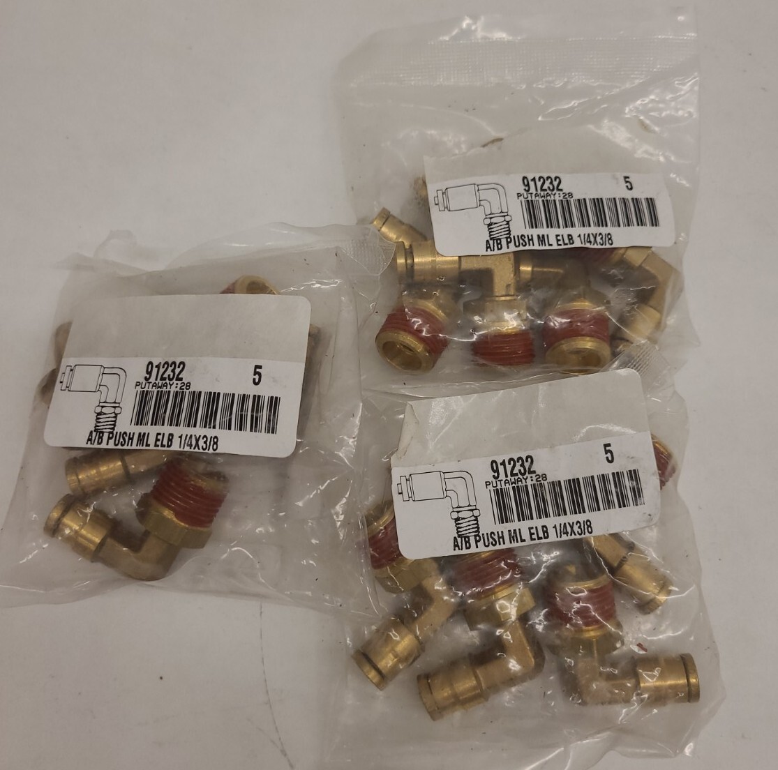 15 Imperial 91232 A/B ML Elbow 1/4 x 3/8