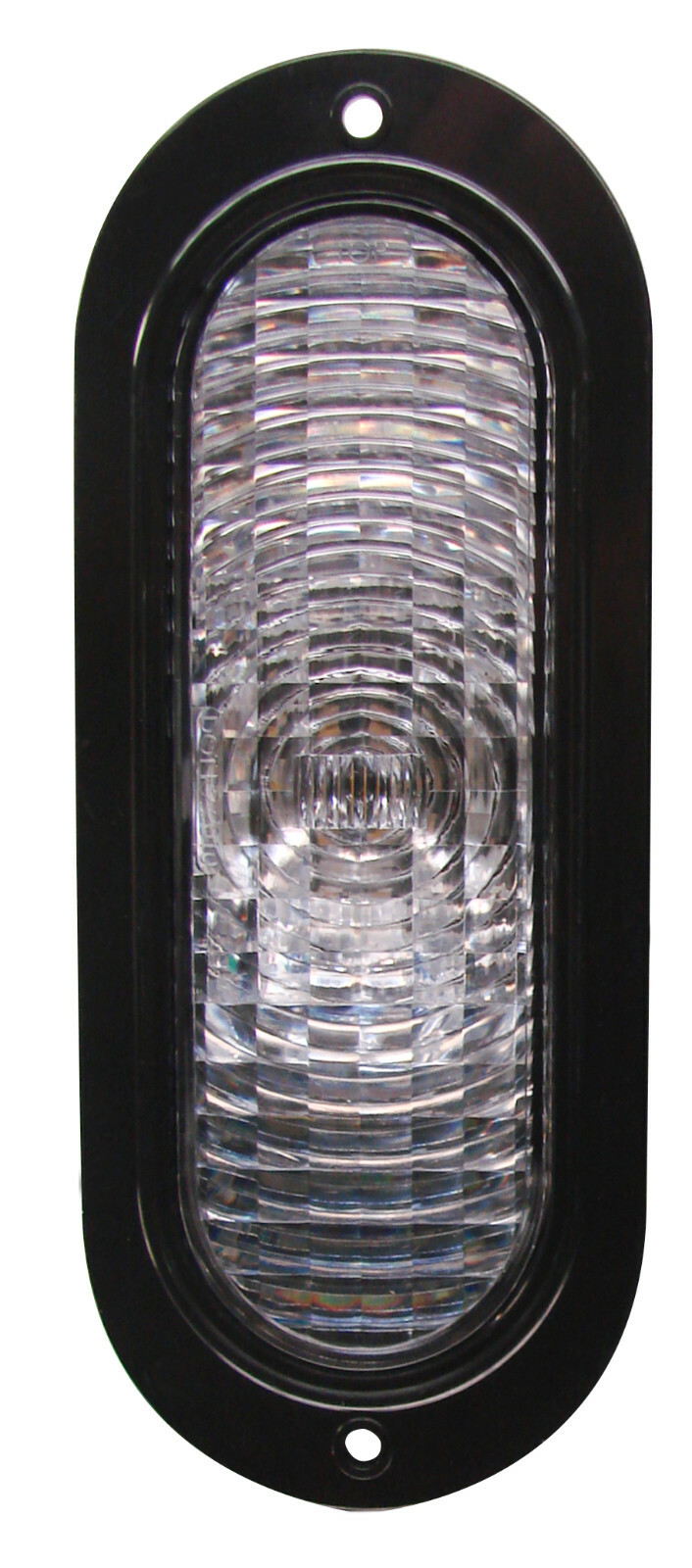 2 Pack TecNiq High Bright WHITE 6″ Oval Flange Truck Trailer Reverse Lights USA