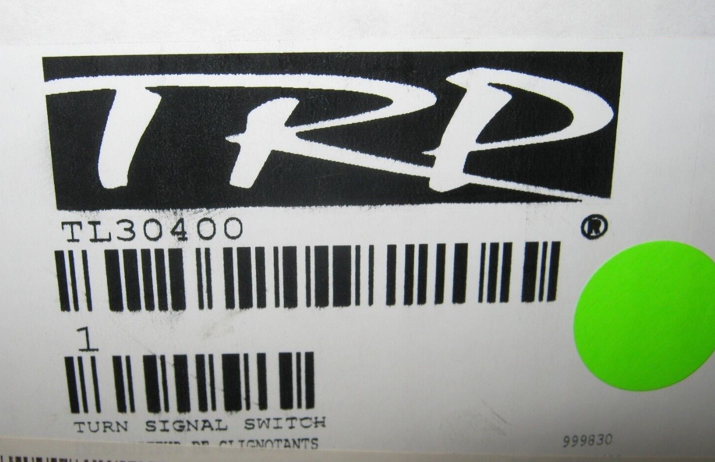 NEW TRP BRAND KENWORTH TURN SIGNAL SWITCH ~ TL30400