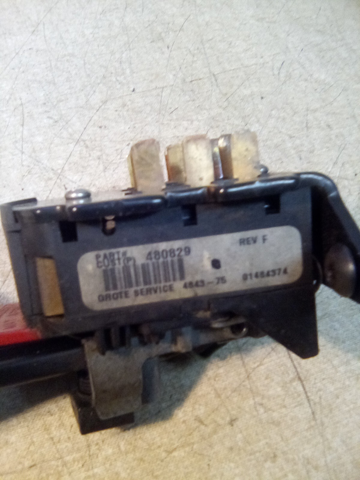 Kenworth 480829 Turn Signal Column Switch