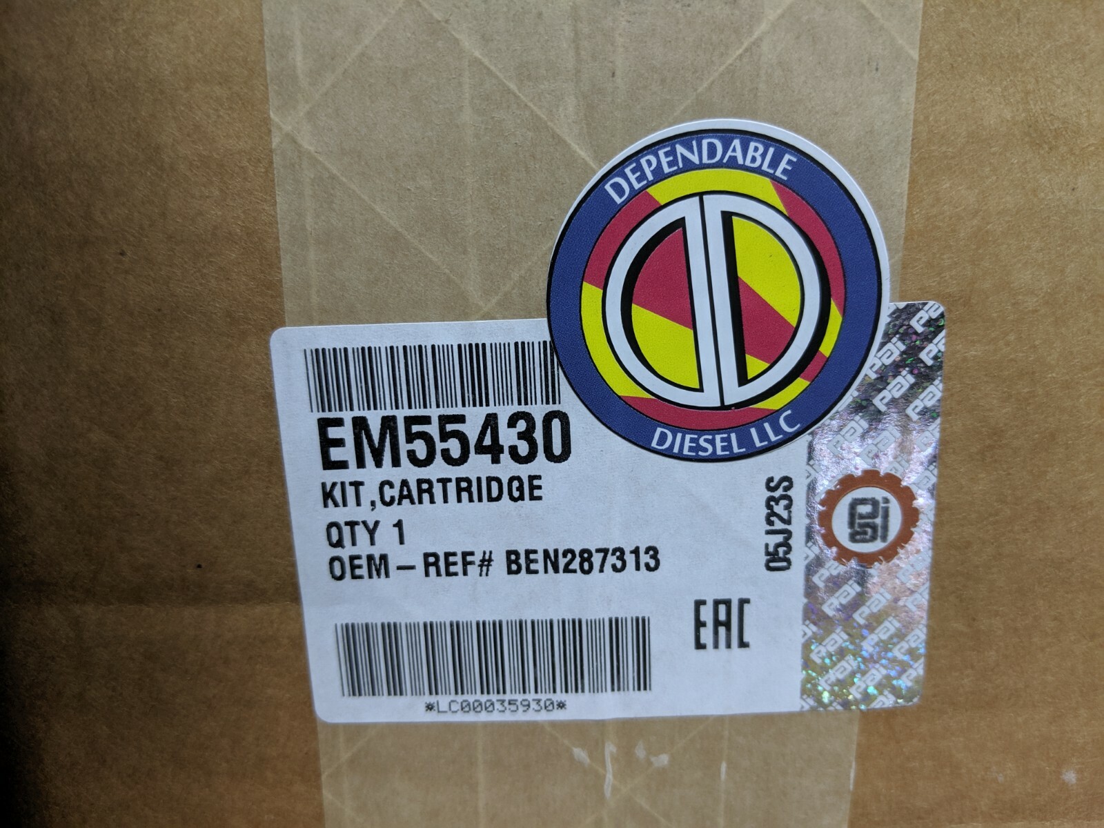 AD-2 Air Dryer Cartridge Kit. Excel # EM55430 Ref. # Bendix 287313 AD2