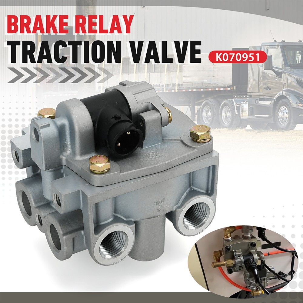 ABS Traction Relay Air Brake Valve For Volvo Truck K070951 K070962 12V