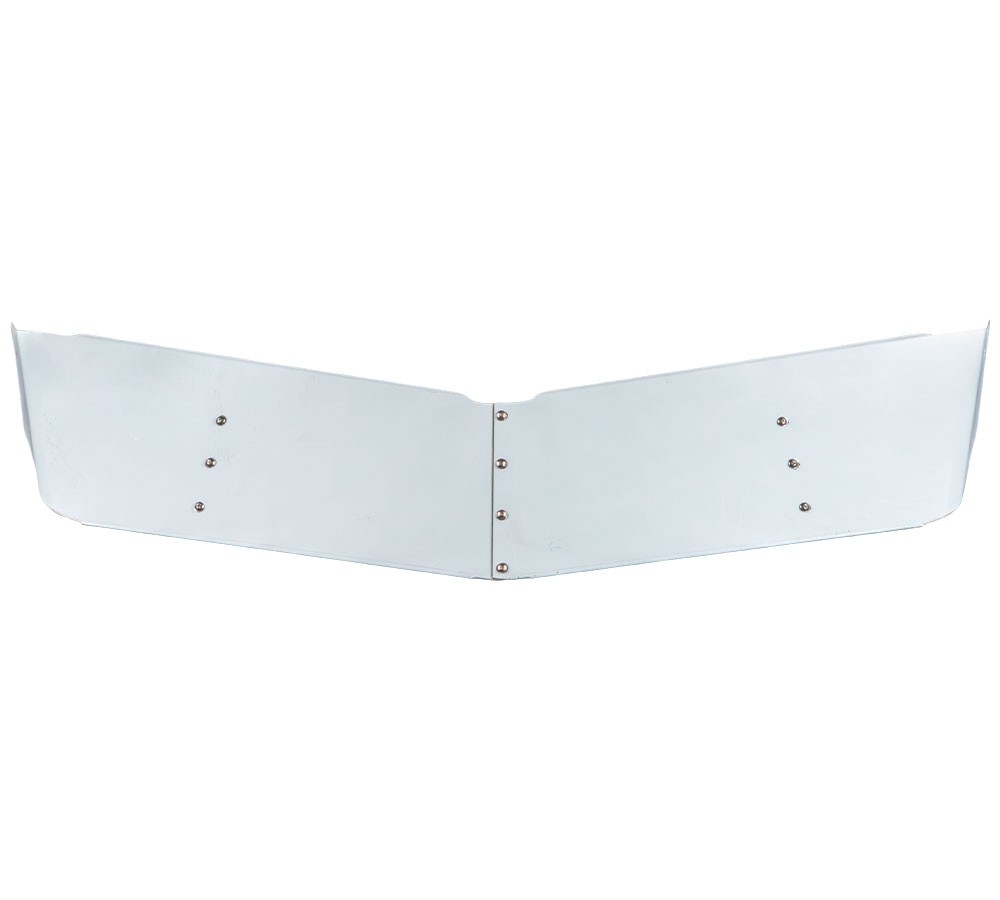 13″Stainless Steel Drop Visor Compatible w/Peterbilt 335, 359, 377, 378, 379
